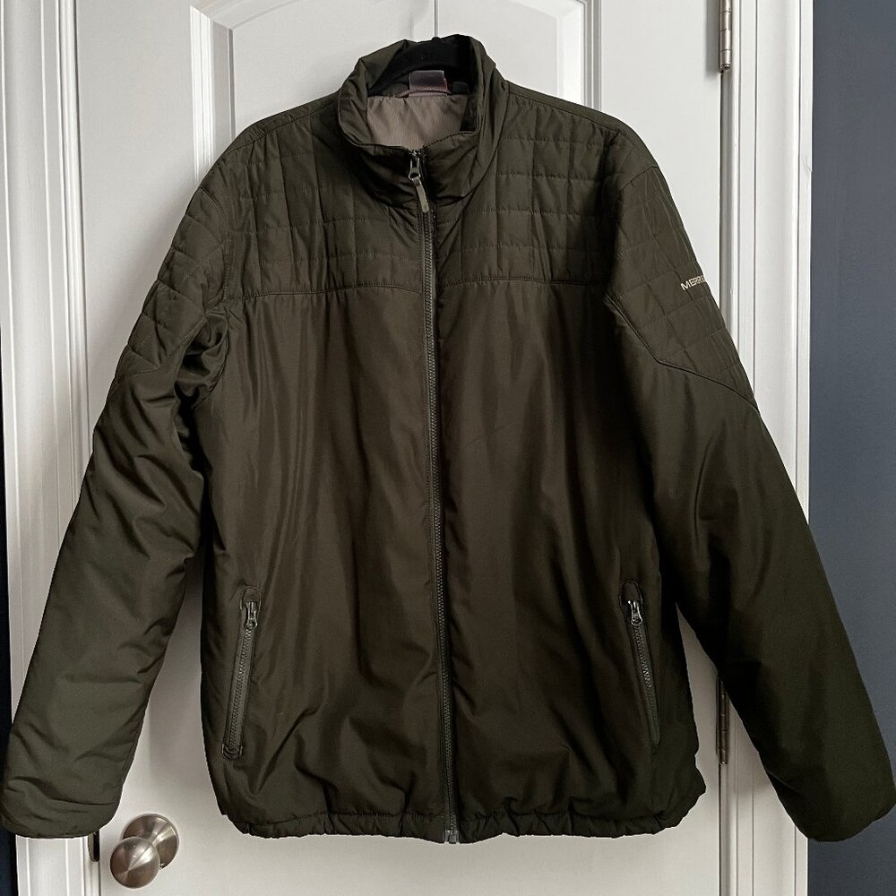 Merrell reversible jacket - converts to neck pillow! XL